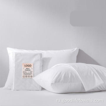 Custom Hotel Long-Staple Cotton-White White Pillow Case